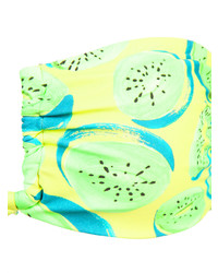Top bikini stampato lime di Onia