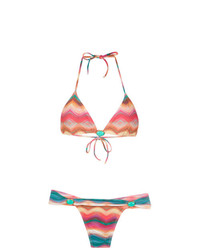 Top bikini stampato multicolore di BRIGITTE