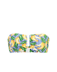Top bikini stampato multicolore di Onia