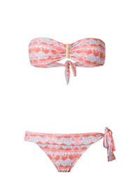 Top bikini stampato rosa di BRIGITTE