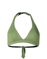 Top bikini verde oliva di Fisico