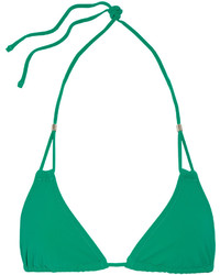Top bikini verde