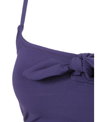 Top bikini viola di Morgan Lane