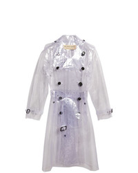 Trench argento di Burberry