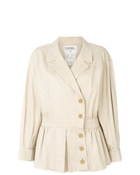 Trench beige di Chanel Vintage