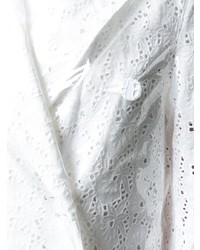 Trench bianco di Calvin Klein 205W39nyc