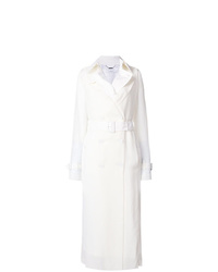 Trench bianco di Givenchy
