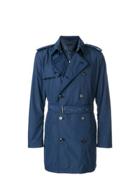 Trench blu scuro di Michael Kors Collection
