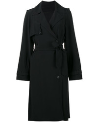 Trench nero di Helmut Lang