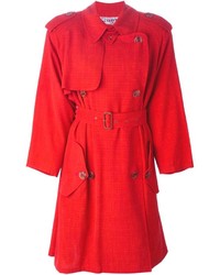 Trench rosso di Jean Paul Gaultier