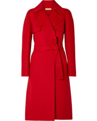 Trench rosso di Michael Kors Collection