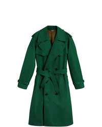 Trench verde di Burberry