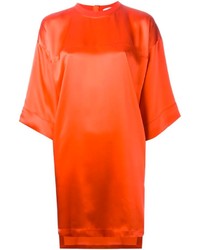 Vestito a trapezio arancione di Givenchy