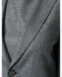 Vestito a trapezio di lana grigio di Dsquared2
