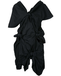 Vestito a trapezio nero di Comme des Garcons