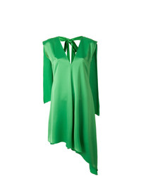 Vestito a trapezio verde di MSGM