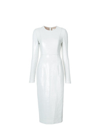 Vestito a tubino bianco di Dvf Diane Von Furstenberg