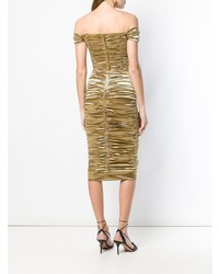 Vestito a tubino dorato di Dolce & Gabbana