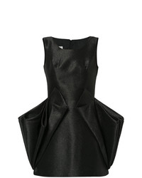 Vestito a tubino geometrico nero di Isabel Sanchis