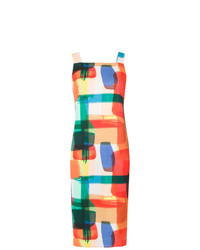 Vestito a tubino stampato multicolore di Mara Mac