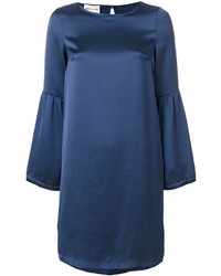 Vestito blu di Semi-Couture
