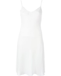 Vestito canotta di seta bianco di Givenchy
