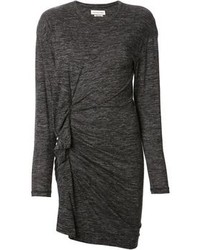 Vestito casual di lana grigio scuro di Etoile Isabel Marant