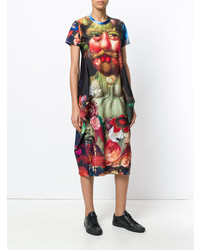 Vestito casual stampato multicolore di Comme des Garcons
