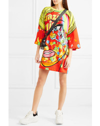 Vestito casual stampato multicolore di Moschino