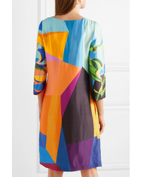 Vestito casual stampato multicolore di Mary Katrantzou