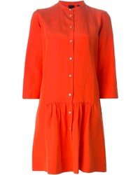 Vestito chemisier arancione di Aspesi