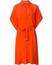 Vestito chemisier arancione di Kenzo