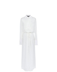 Vestito chemisier bianco di Andrea Bogosian