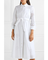 Vestito chemisier bianco di Carolina Herrera