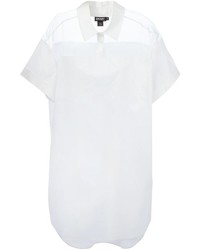 Vestito chemisier bianco di DKNY