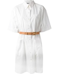 Vestito chemisier bianco di Moschino