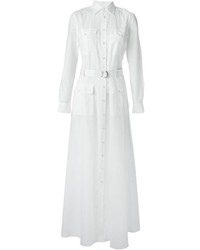 Vestito chemisier bianco di Ralph Lauren