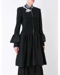 Vestito chemisier decorato nero di Preen by Thornton Bregazzi