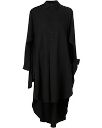 Vestito chemisier nero di Yohji Yamamoto
