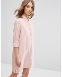 Vestito chemisier rosa di Asos