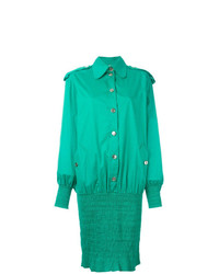 Vestito chemisier verde di Moschino Vintage