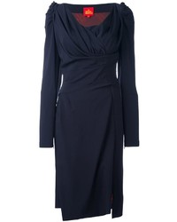 Vestito di lana blu scuro di Vivienne Westwood