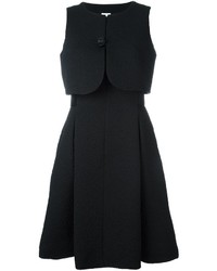Vestito di lana nero di Armani Collezioni