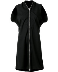 Vestito di lana nero di MM6 MAISON MARGIELA