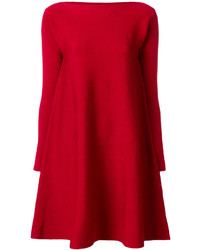 Vestito di lana rosso di Roberto Collina