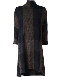 Vestito di lana scozzese marrone scuro di Stephan Schneider