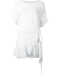 Vestito di lino bianco di Etoile Isabel Marant