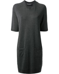 Vestito di maglia grigio scuro di Dolce & Gabbana