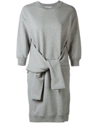 Vestito di maglia grigio