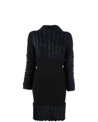 Vestito di maglia nero di Alaïa Vintage